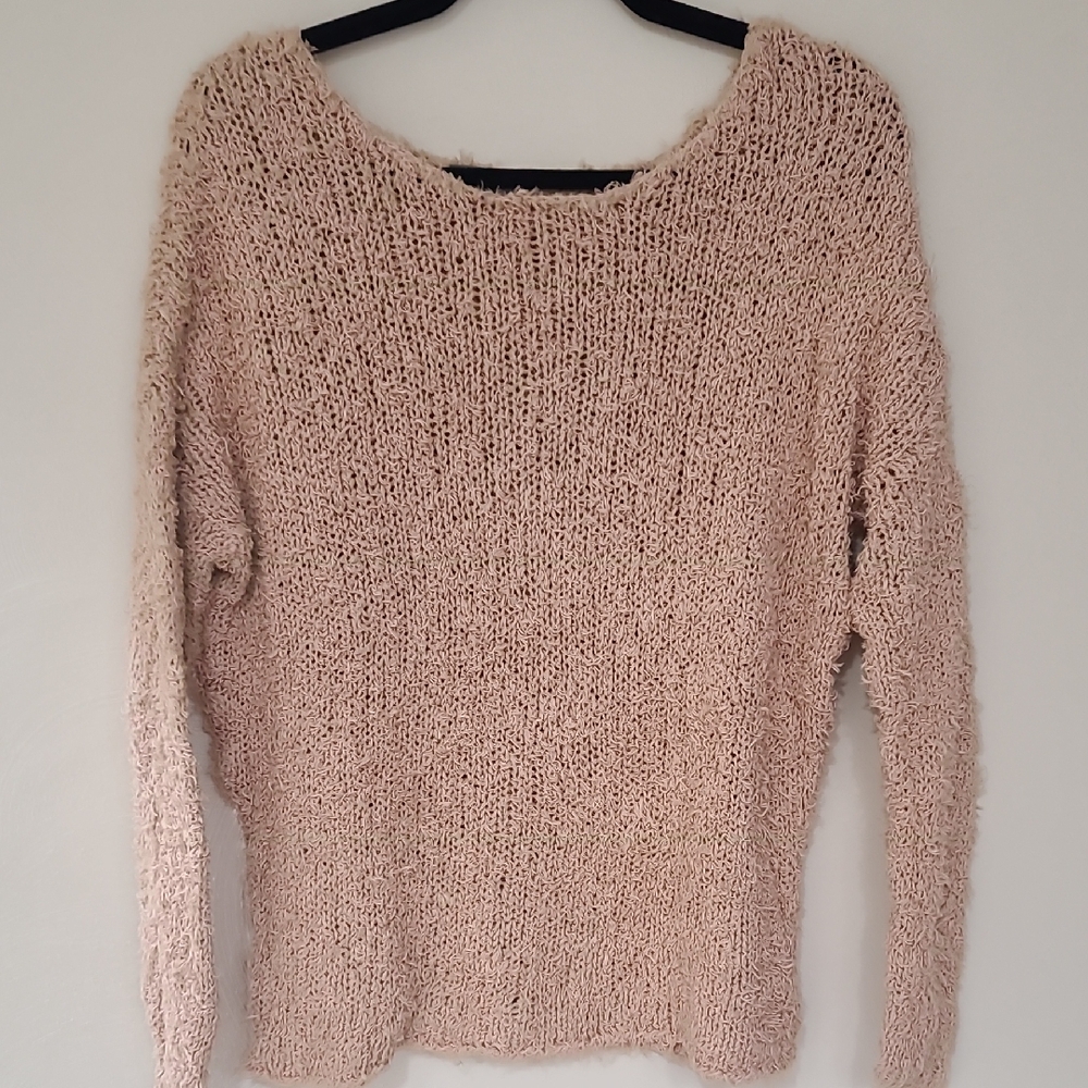 Vince Eyelash Fuzzy Sweater Size L